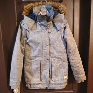 Kids Gray Winter Jacket